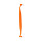 Double-sided monobundle toothbrush, orange